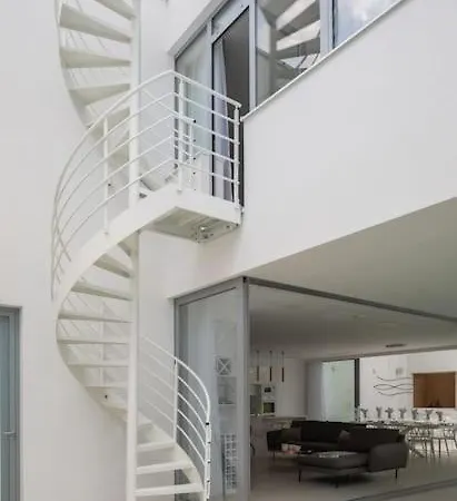 Luxury White Palace With Heated Pool Villa