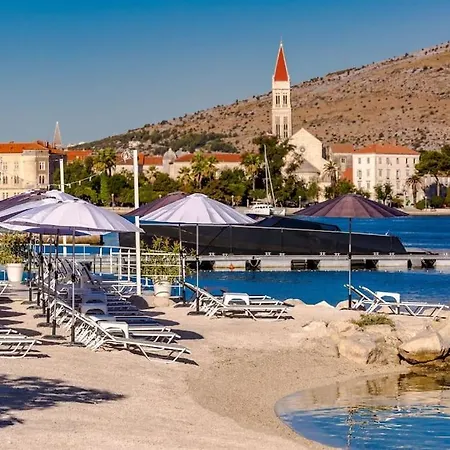 Luxury White Palace With Heated Pool Villa Trogir
